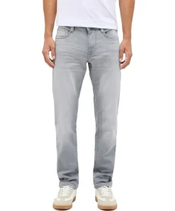 Mustang Oregon Slim K Jeans in Hellgrau