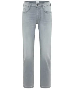 Mustang Oregon Slim K Jeans in Hellgrau