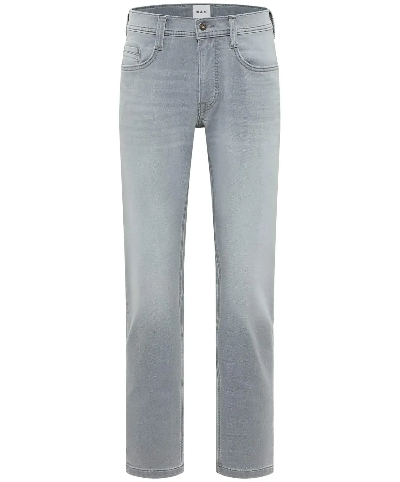 Mustang Oregon Slim K Jeans in Hellgrau