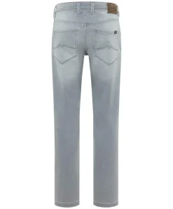 Mustang Oregon Slim K Jeans in Hellgrau