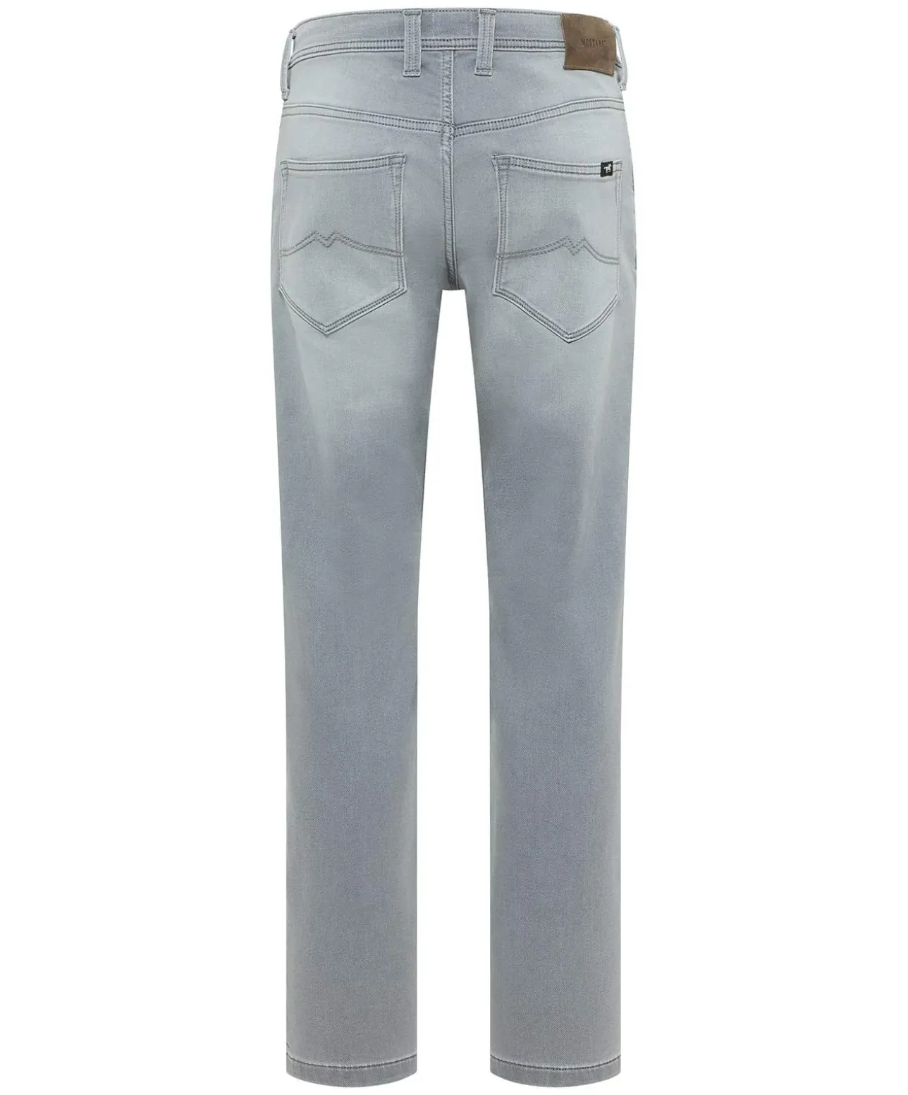 Mustang Oregon Slim K Jeans in Hellgrau