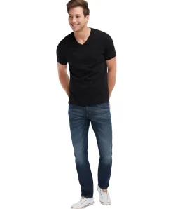 Mustang Oregon Taperd Jeans in Dark Rinse Used