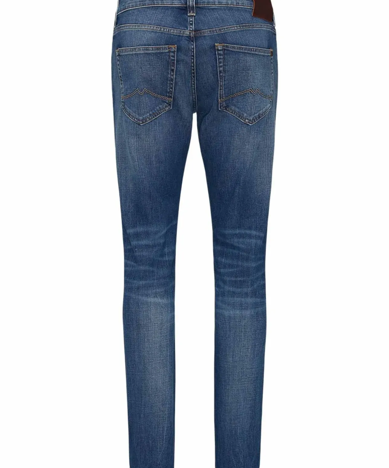 Mustang Oregon Taperd Jeans in Scratched Used