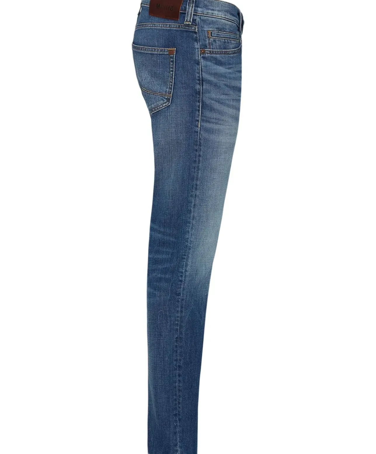 Mustang Oregon Taperd Jeans in Scratched Used