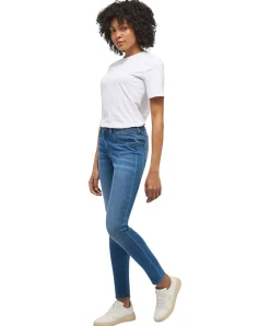 Mustang Shelby Skinny Jeans in mittlerer Used Waschung