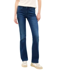 Mustang Shelby Slim Boot Jeans in Mittelblau