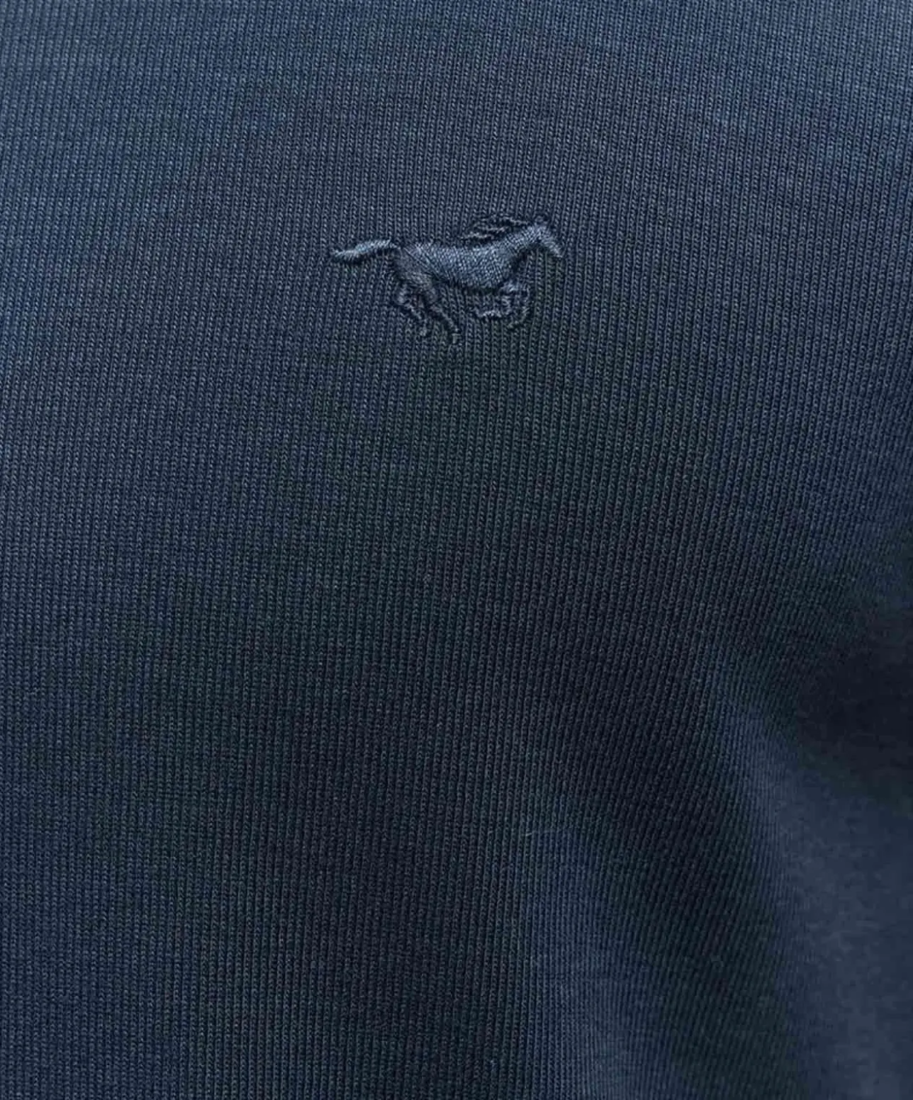 Mustang Shirt Arminto in Dunkelblau mit Langarm