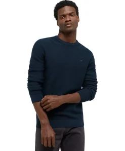 Mustang Strickpullover Elliot in Dunkelblau