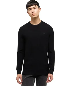 Mustang Strickpullover Elliot in Schwarz