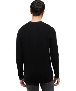 Mustang Strickpullover Elliot in Schwarz