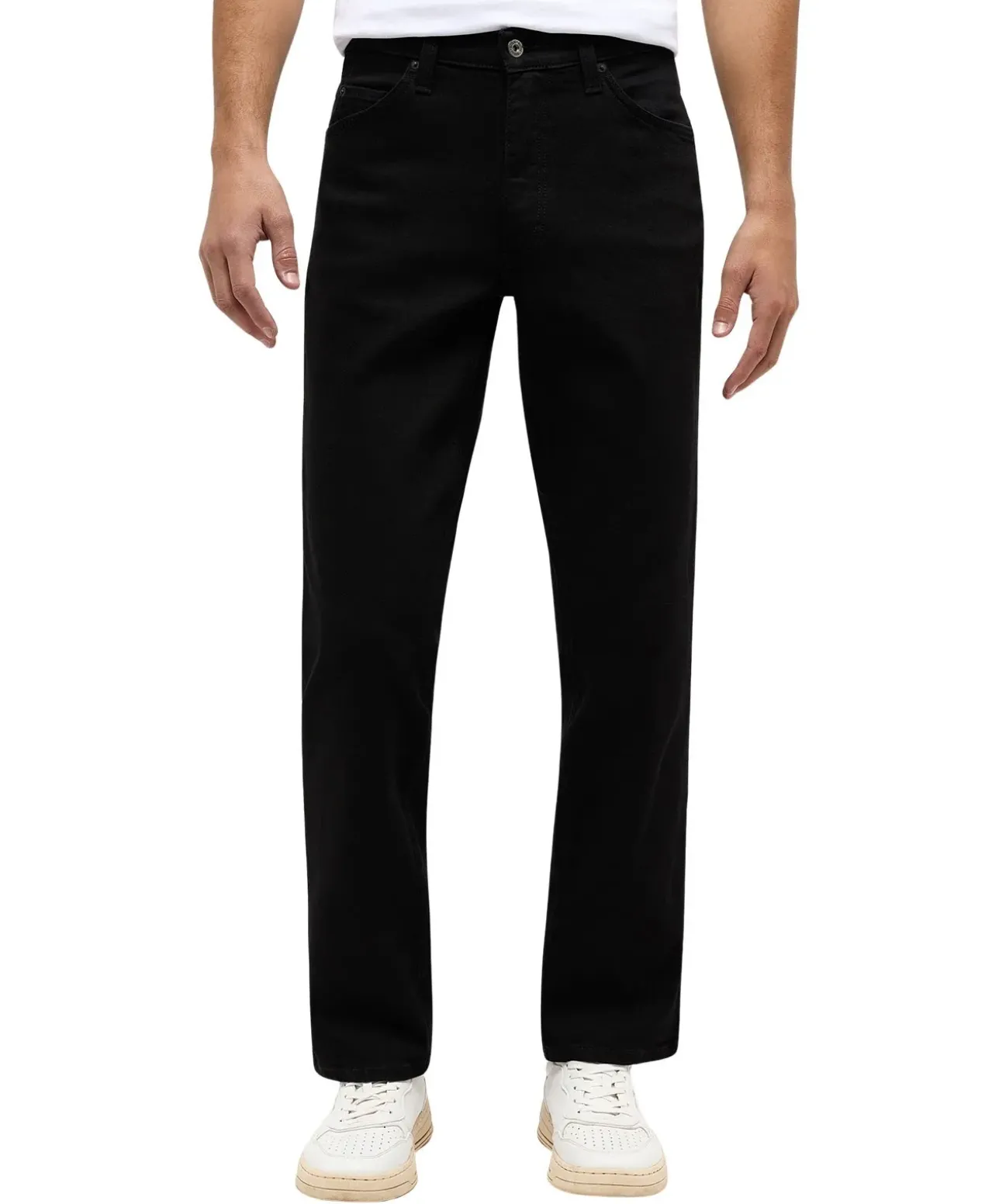 Mustang Tramper - Schwarze Jeans mit geradem Bein
