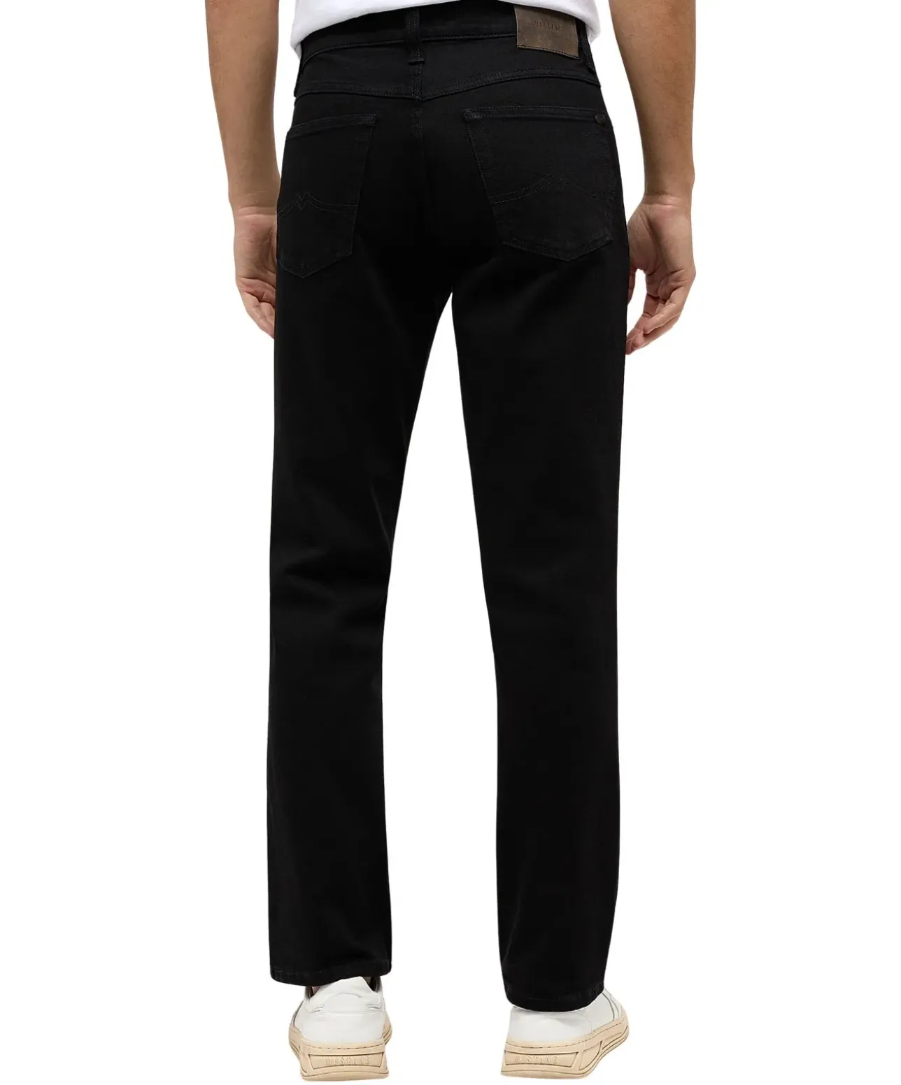 Mustang Tramper - Schwarze Jeans mit geradem Bein