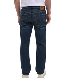 Mustang Tramper Straight Jeans in dunkler Waschung