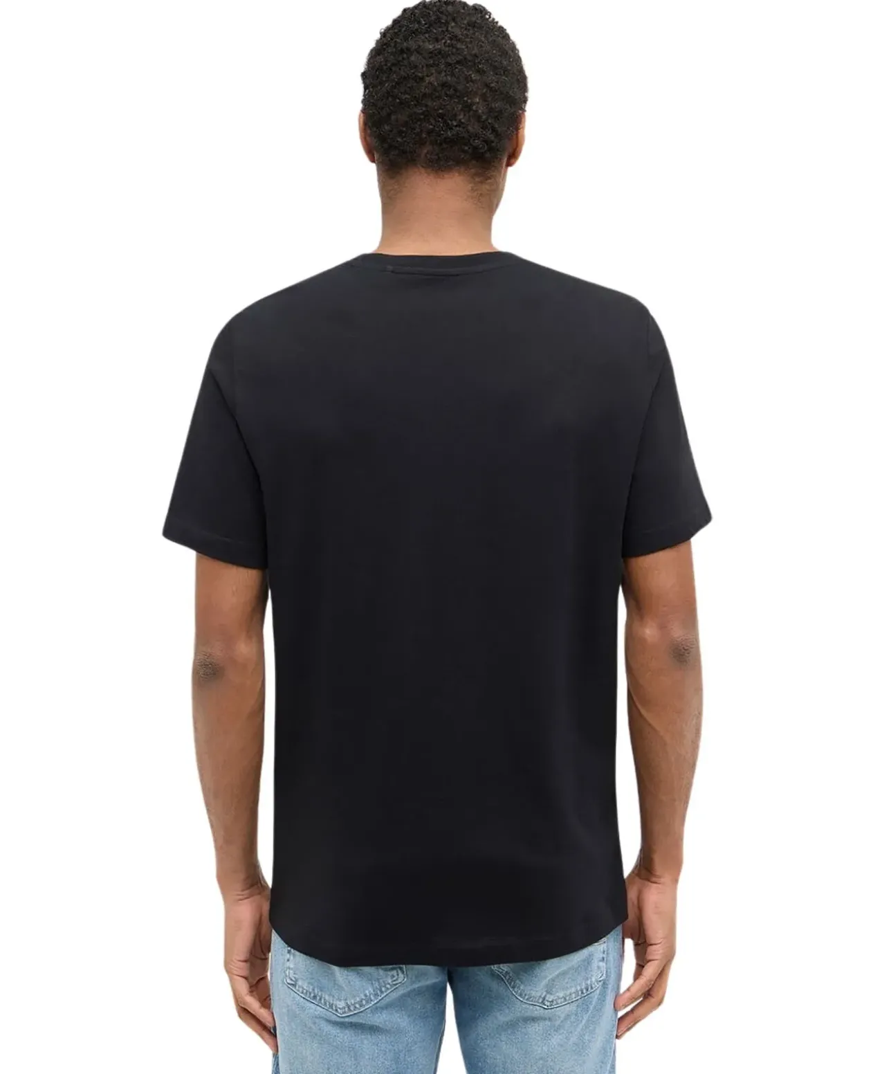 Mustang T-Shirt Print Austin in Schwarz