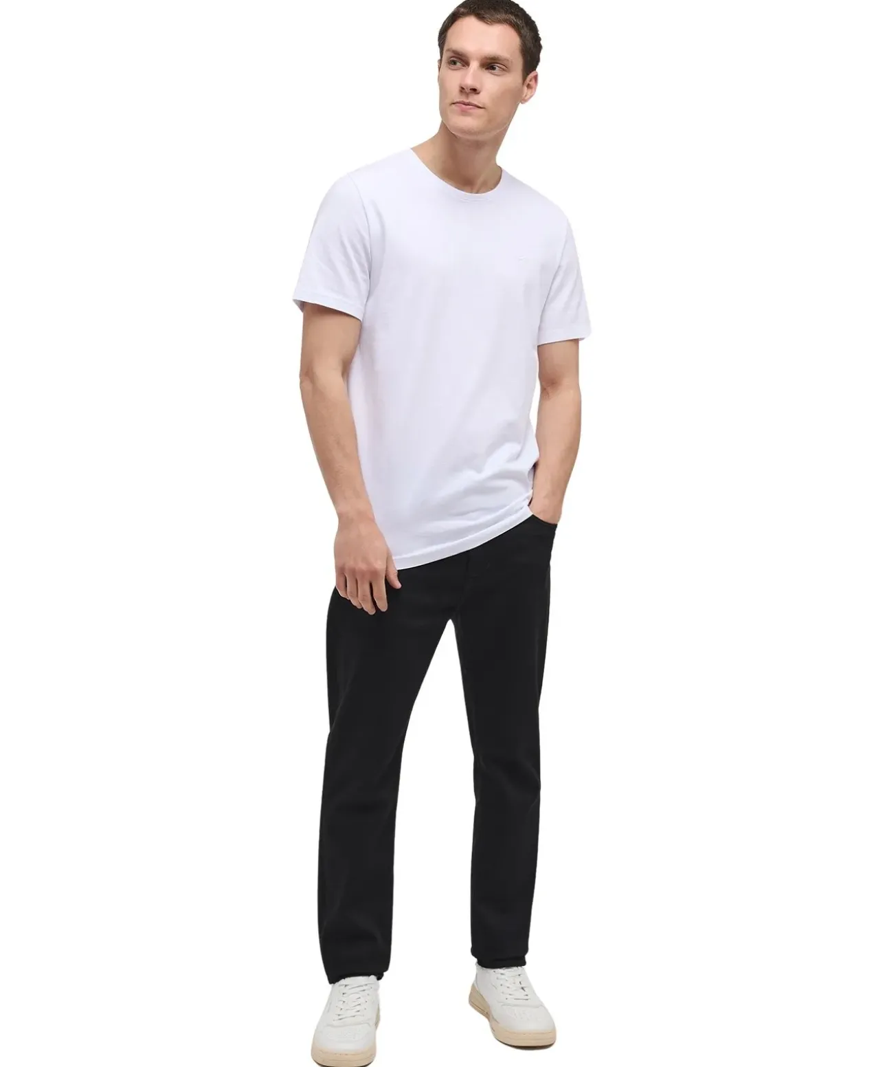 Mustang Vegas Slim fit Jeans in Schwarz