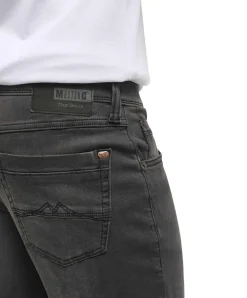 Mustang Washington Jeans in Schwarzer Waschung