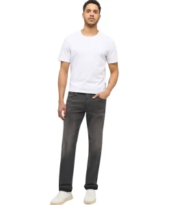 Mustang Washington Jeans in Schwarzer Waschung