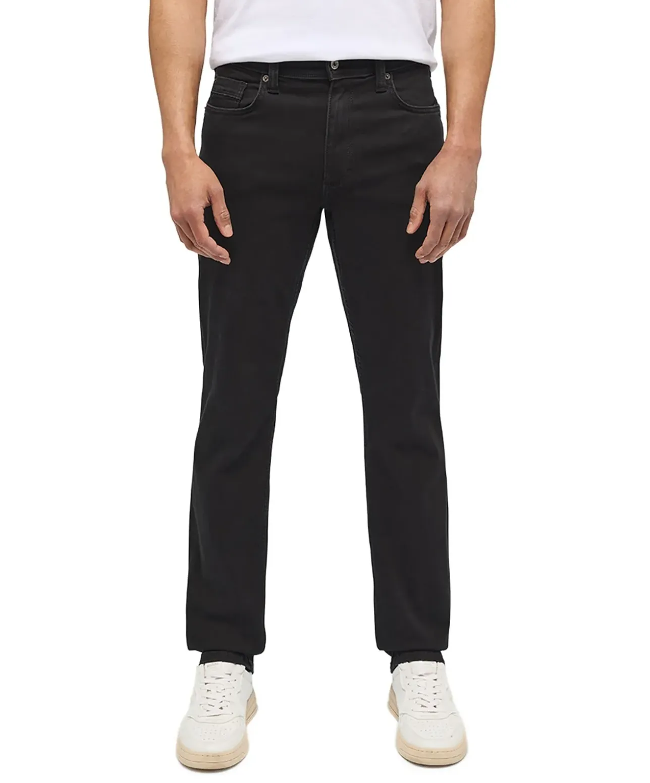 Mustang Washington Jeans in Schwarz mit Straight Fit