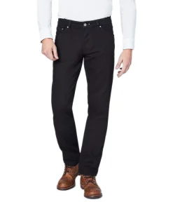 Oklahoma Herren-Jeans im Classic Fit Stan in Schwarz