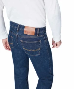 Oklahoma Herren-Jeans im Classic Fit Stan in Stonewash