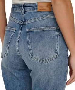 ONLY Jeans Juicy Flared Fit in Mittelblau