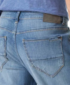 Paddocks Ben Jeans in Mittelblau mit mit Destroyed Effekten