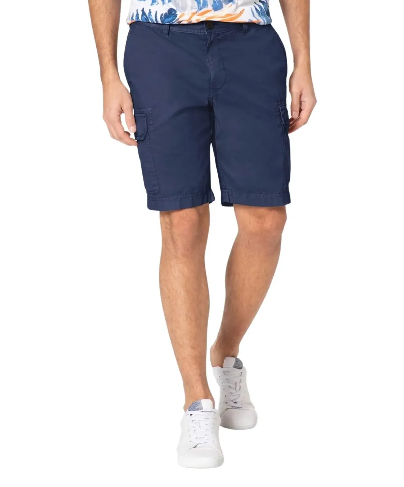 Paddocks Bermuda Bob Cargo im Chino-Stil in Dunkelblau