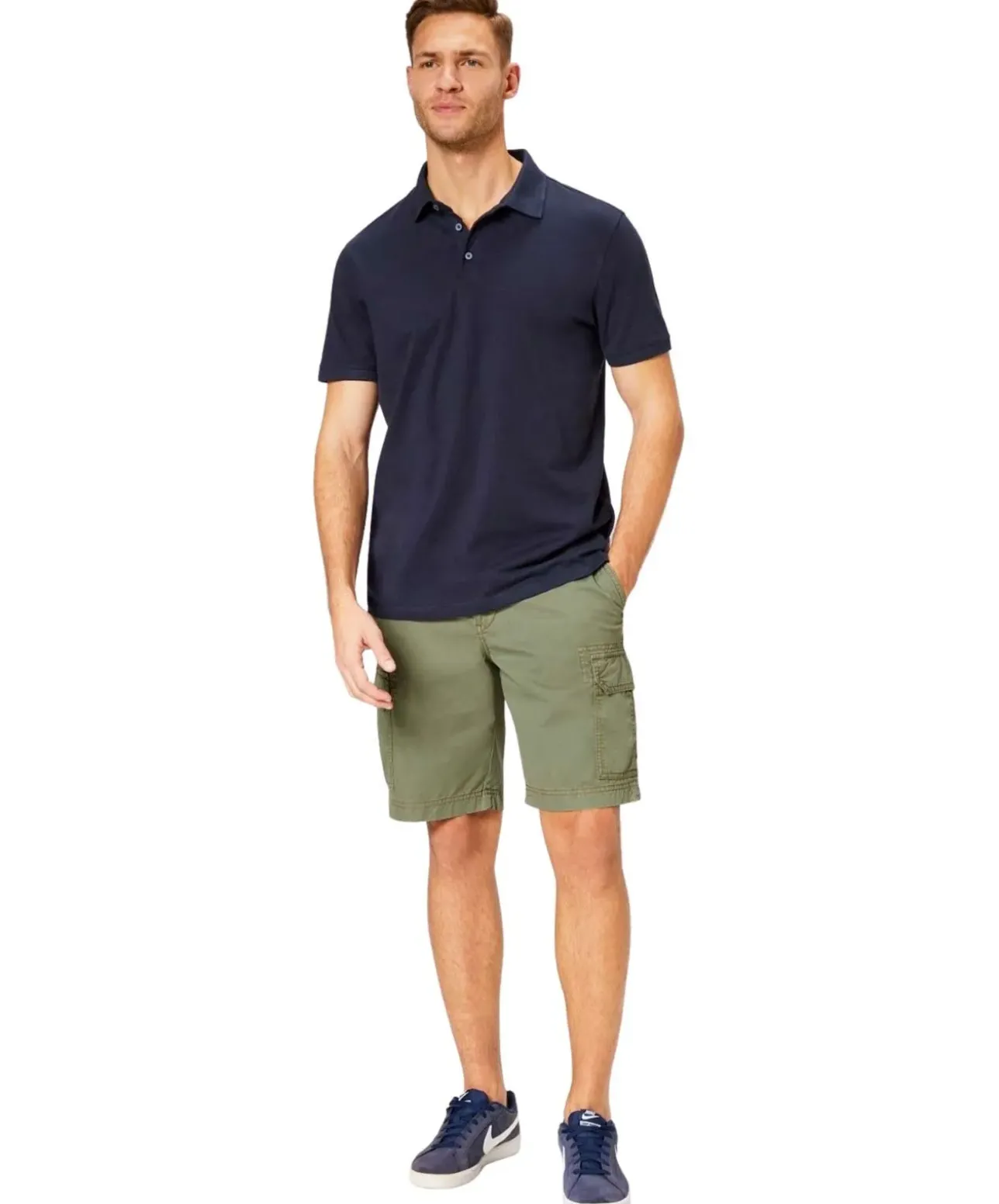Paddocks Bermuda Bob Cargo im Chino-Stil in Grünton