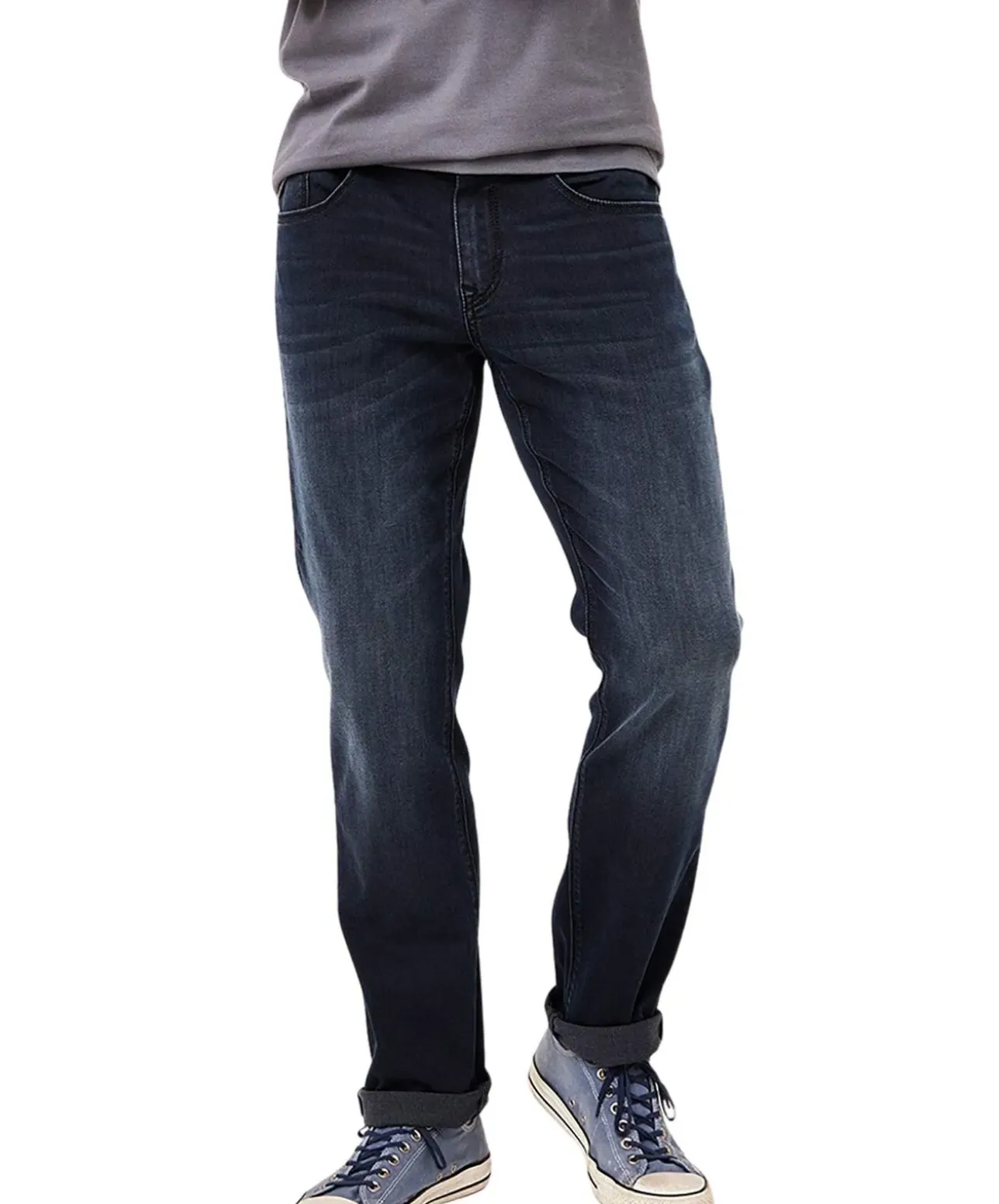 Paddocks Jeans Ben in Blue Black mit Regular Fit