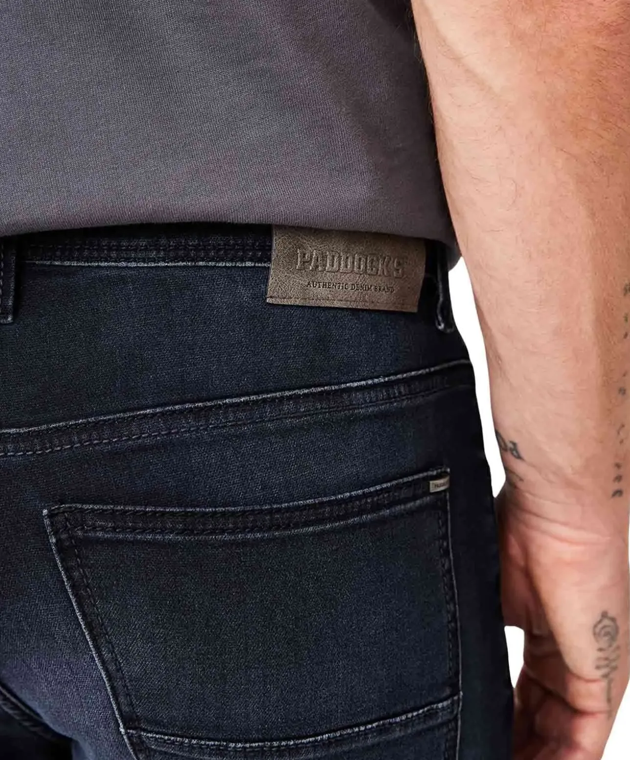 Paddocks Jeans Ben in Blue Black mit Regular Fit