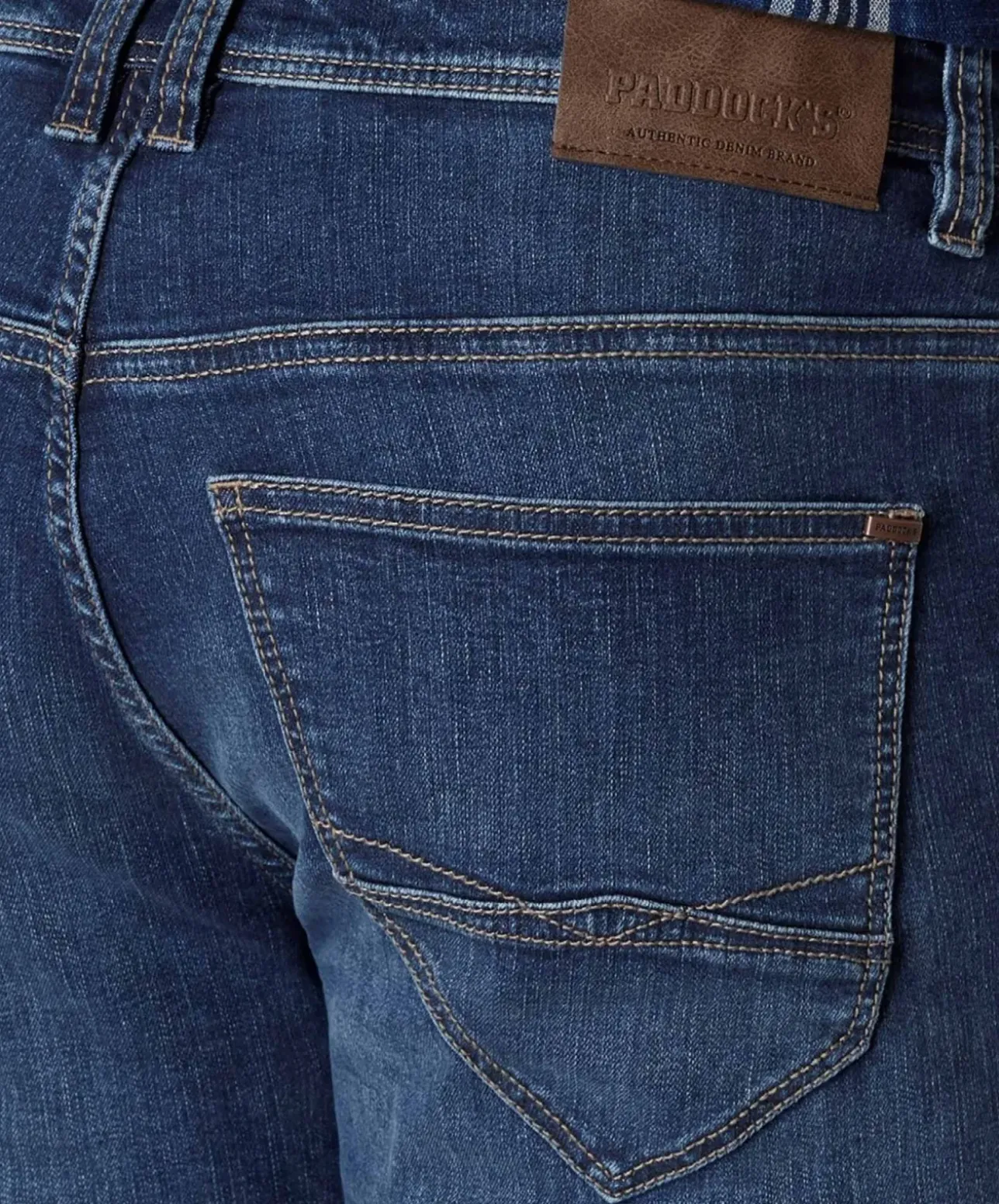 Paddocks Jeans Ben in mittelblau mit Regular Fit