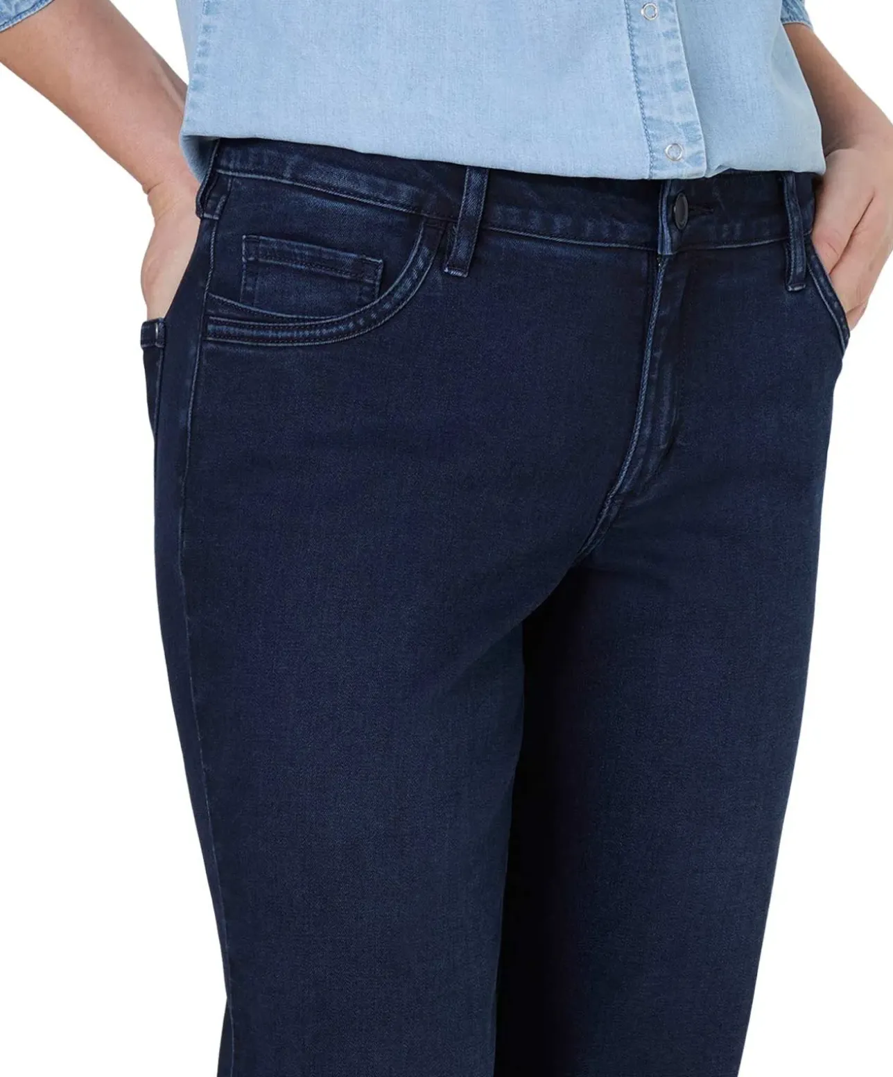 Paddocks Jeans Lara mit Straight Fit in Blue Black Waschung