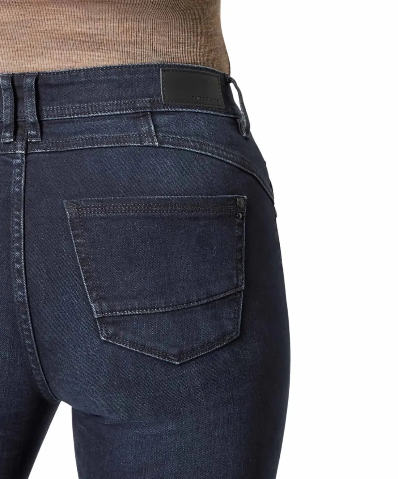 Paddocks Jeans Lia in Blue Black mit Slim Fit