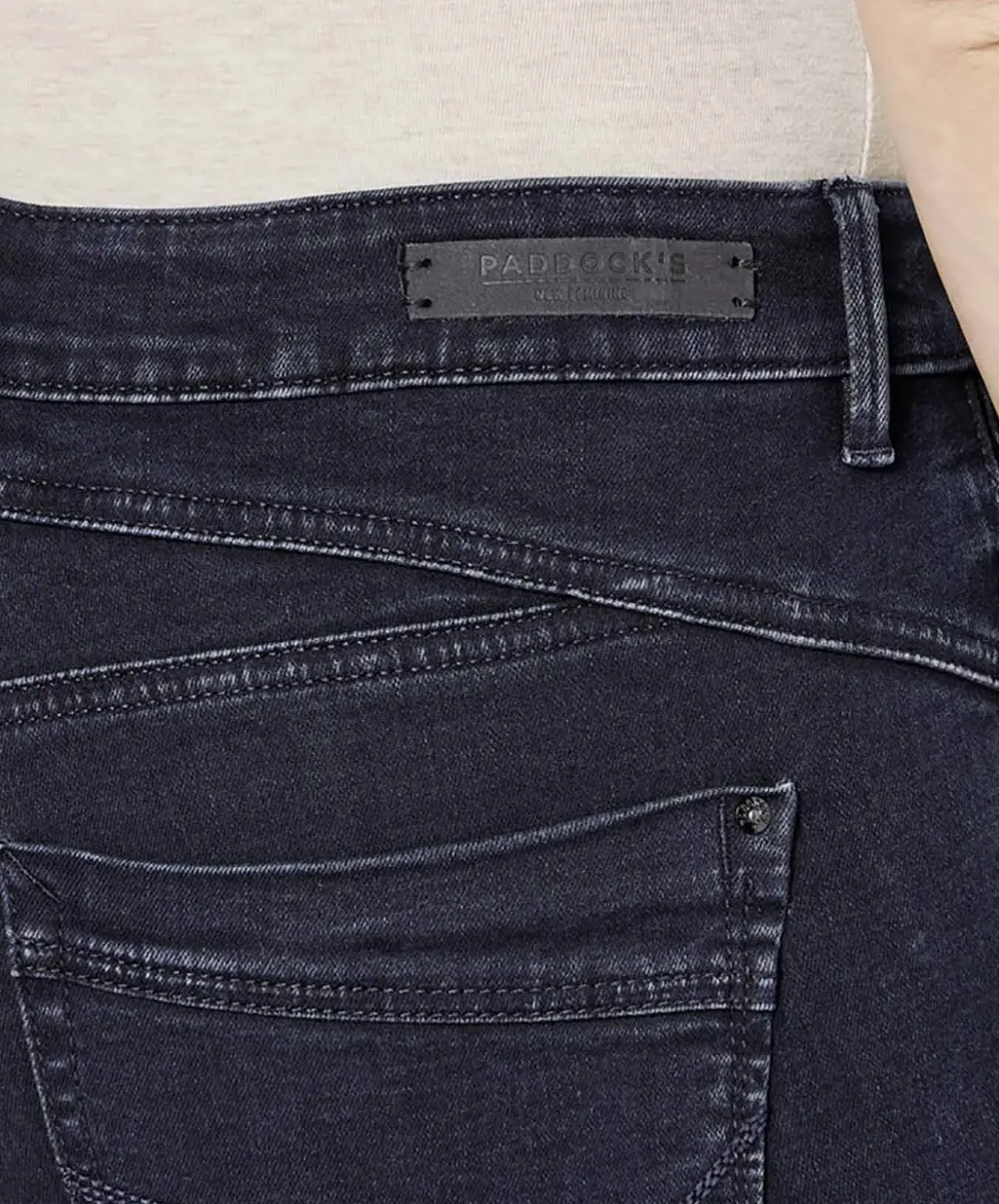 Paddocks Jeans Skinny Fit Lucy in Blue Black Dark Stone