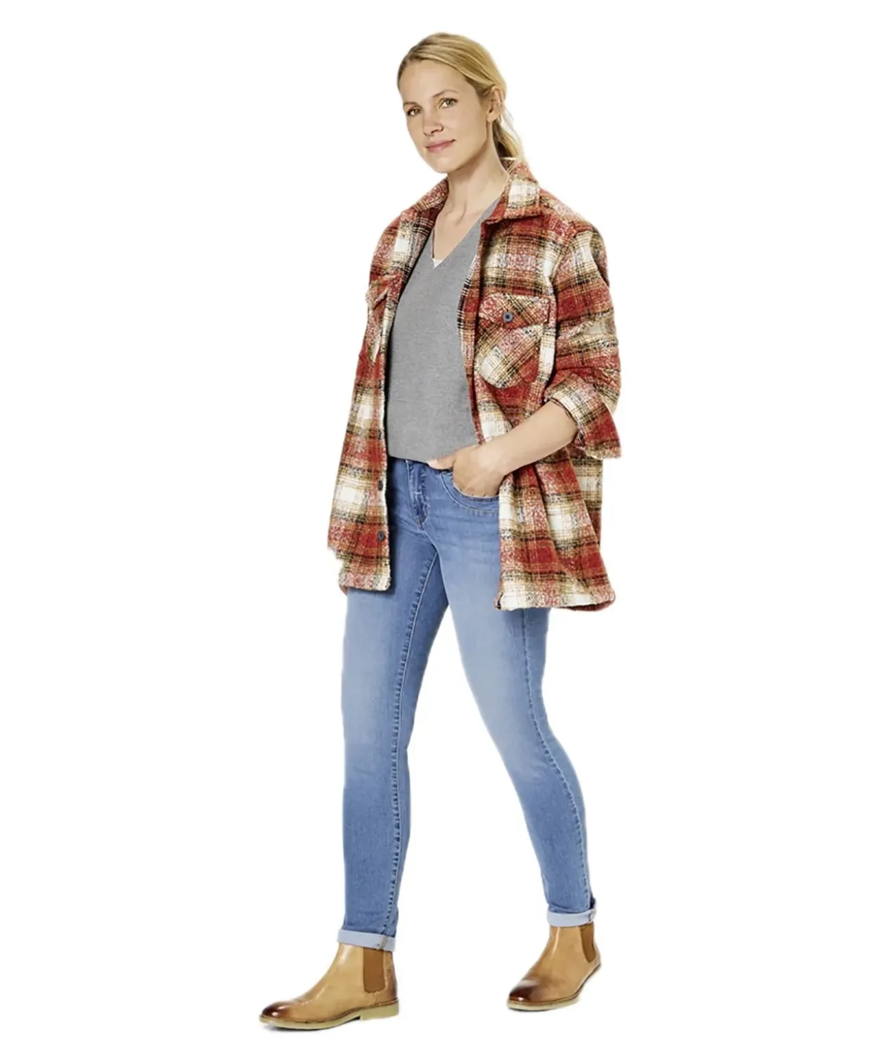 Paddock’s Jeans Skinny Fit Lucy aus hellem Stretch Denim