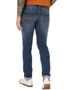 Paddocks Jeans Slim Fit Dean in mittelblauem Used