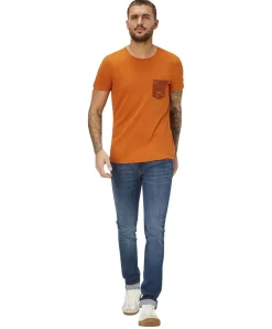 Paddocks Jeans Slim Fit Dean in mittelblauem Used