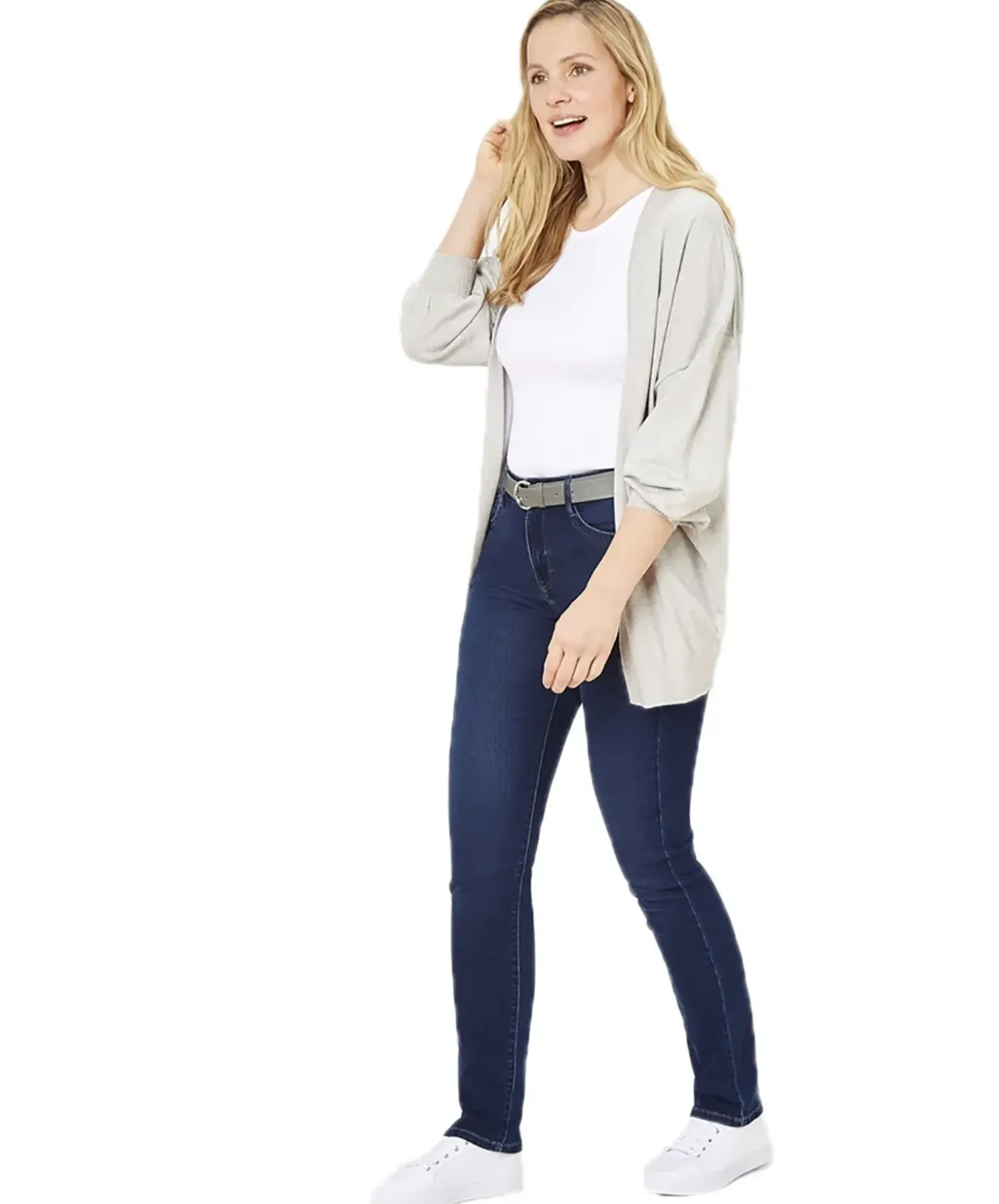 Paddock’s Jeans Slim Fit Pat in Dark Stone Used Look