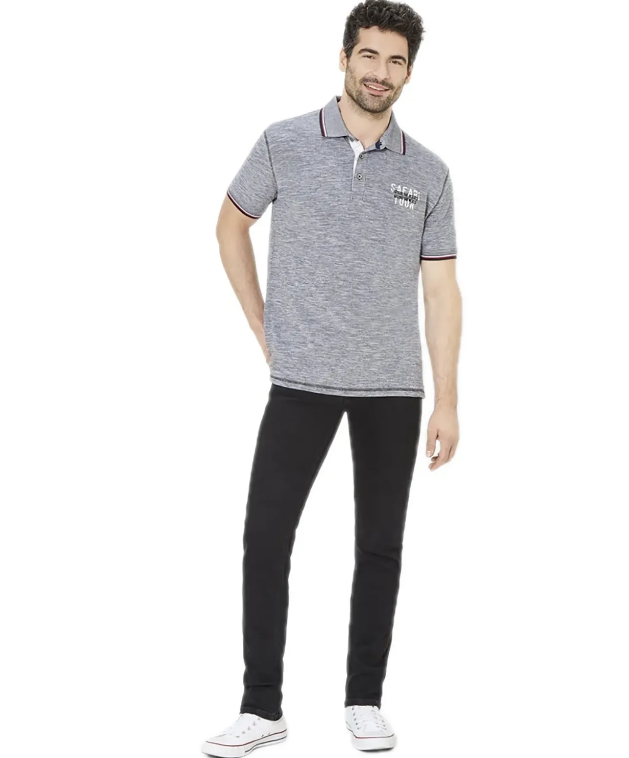 Paddock's Jeans Slim Fit Ranger Pipe in Schwarz