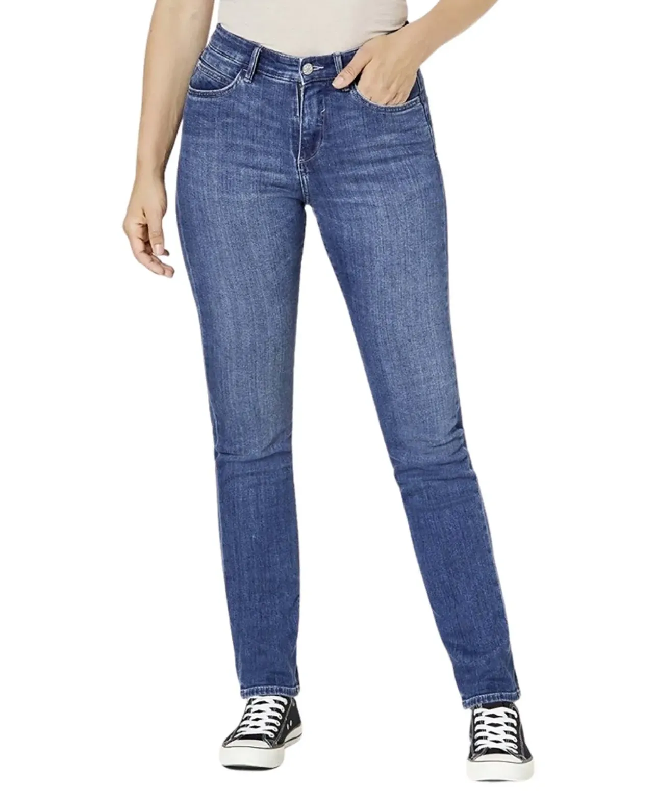 Paddock’s Pat Jeans aus Soft Denim in Mittelblau