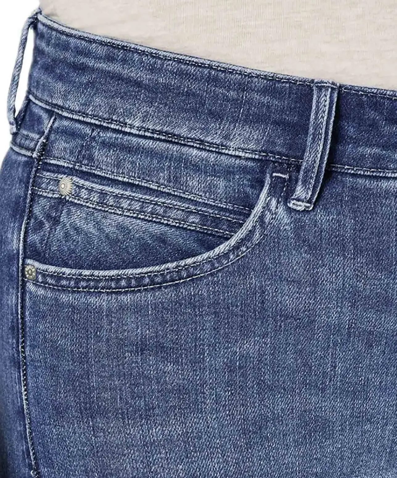 Paddock’s Pat Jeans aus Soft Denim in Mittelblau