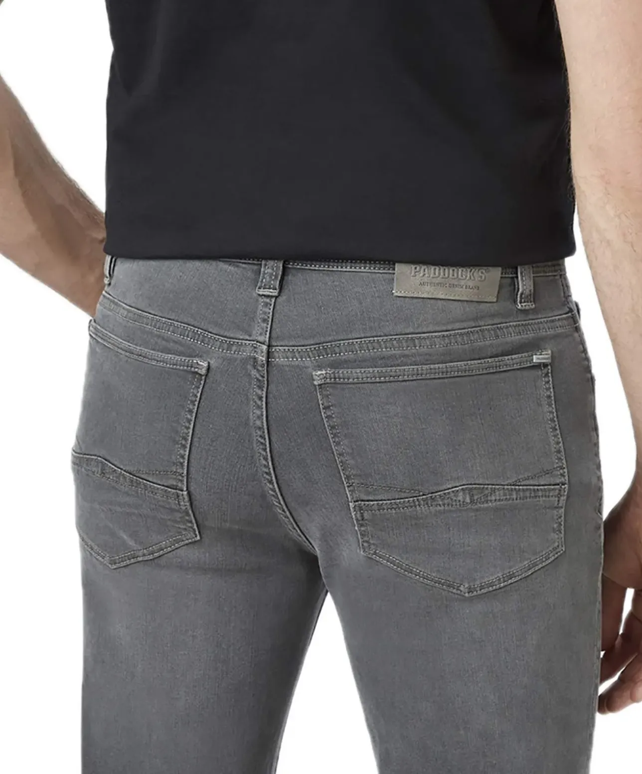 Paddocks Ranger Pipe Jeans hellgrauer Waschung