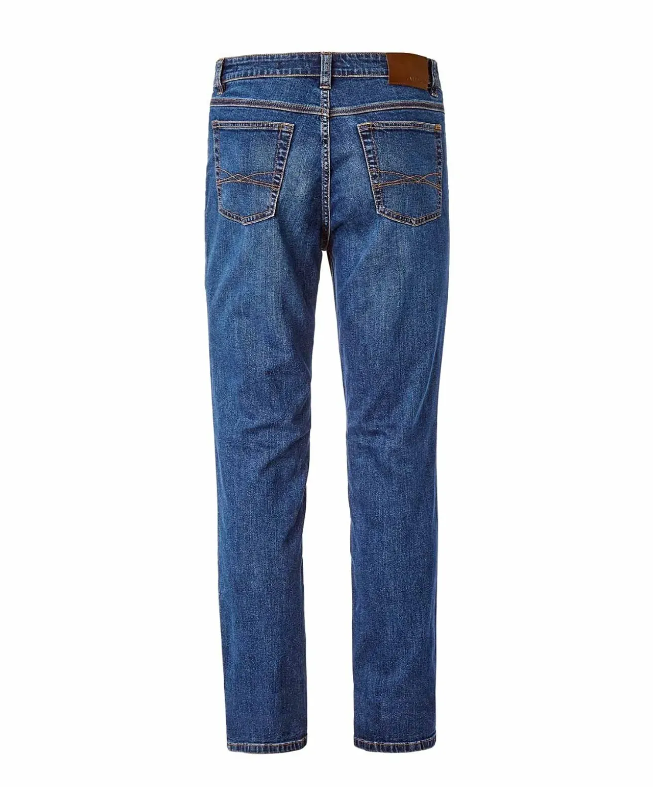 Paddocks Ranger Pipe Jeans in mittelblauer Waschung