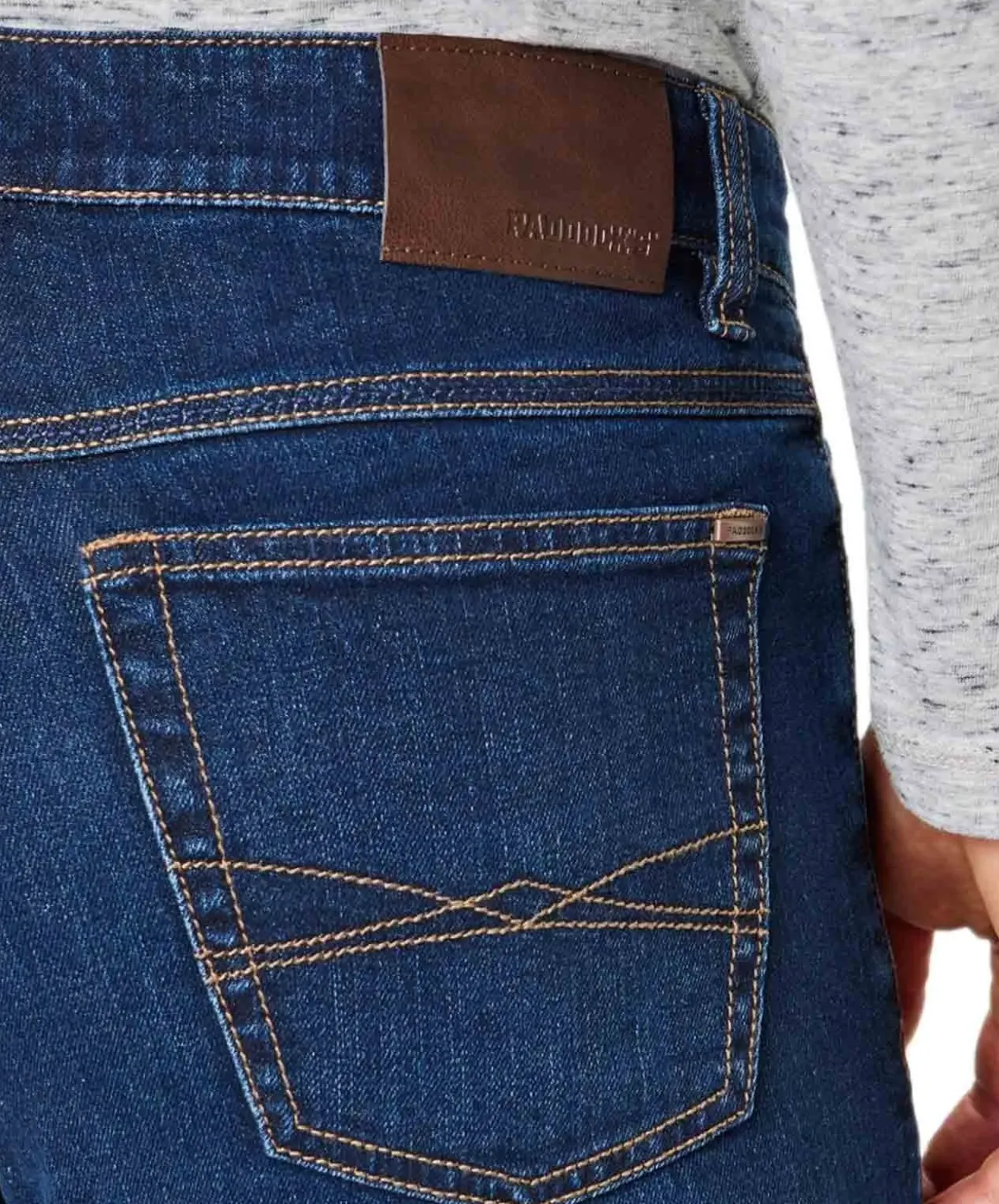 Paddocks Ranger Pipe Jeans in dunklem Stonewash