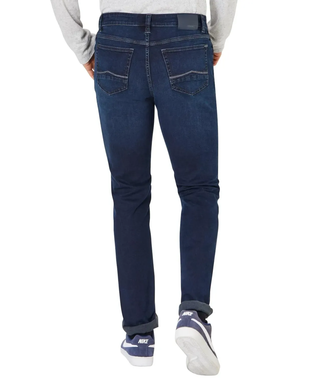 Paddocks Ranger Pipe Jeans in Blue Black Waschung
