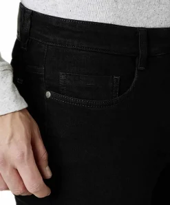 Paddocks Slim Fit Jeans Ranger in Schwarz