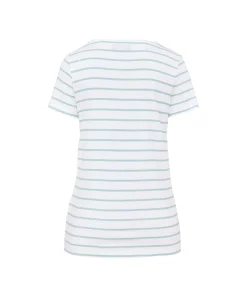 Paddocks T-Shirt gestreift mit Rundhals in Powder Green