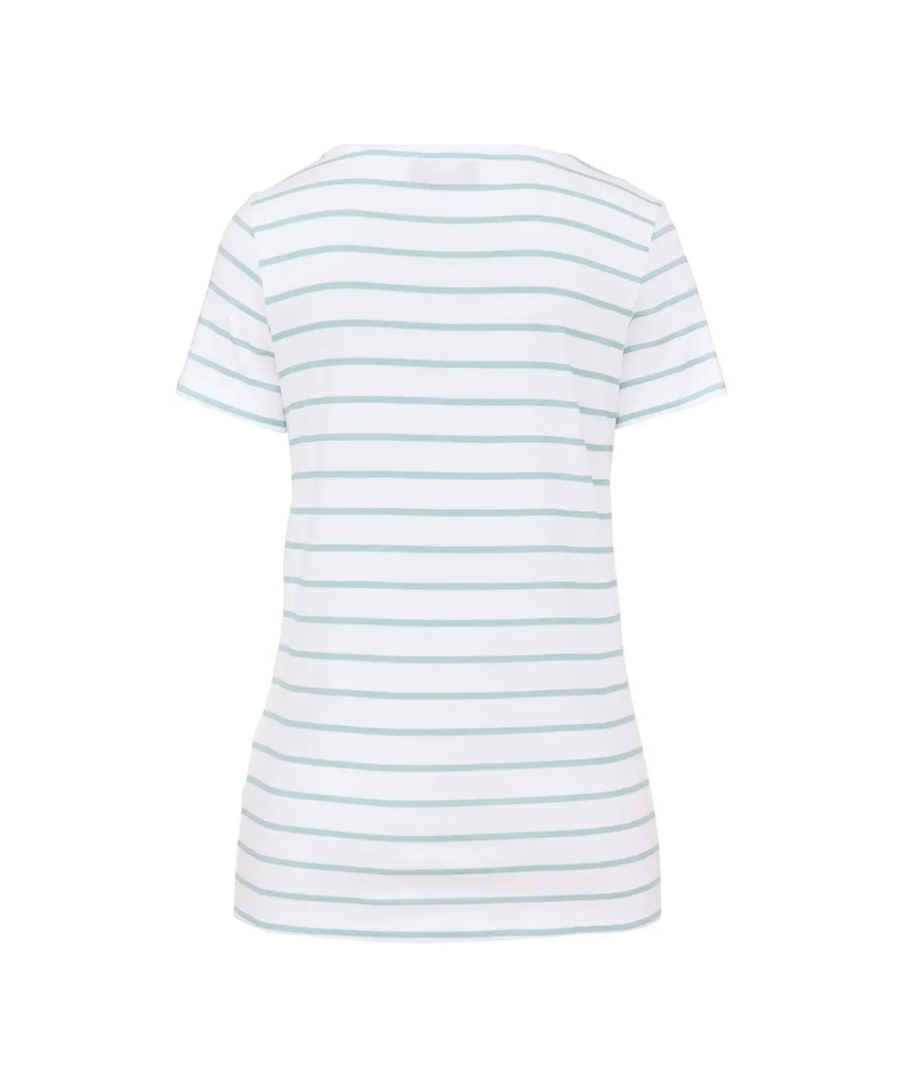Paddocks T-Shirt gestreift mit Rundhals in Powder Green