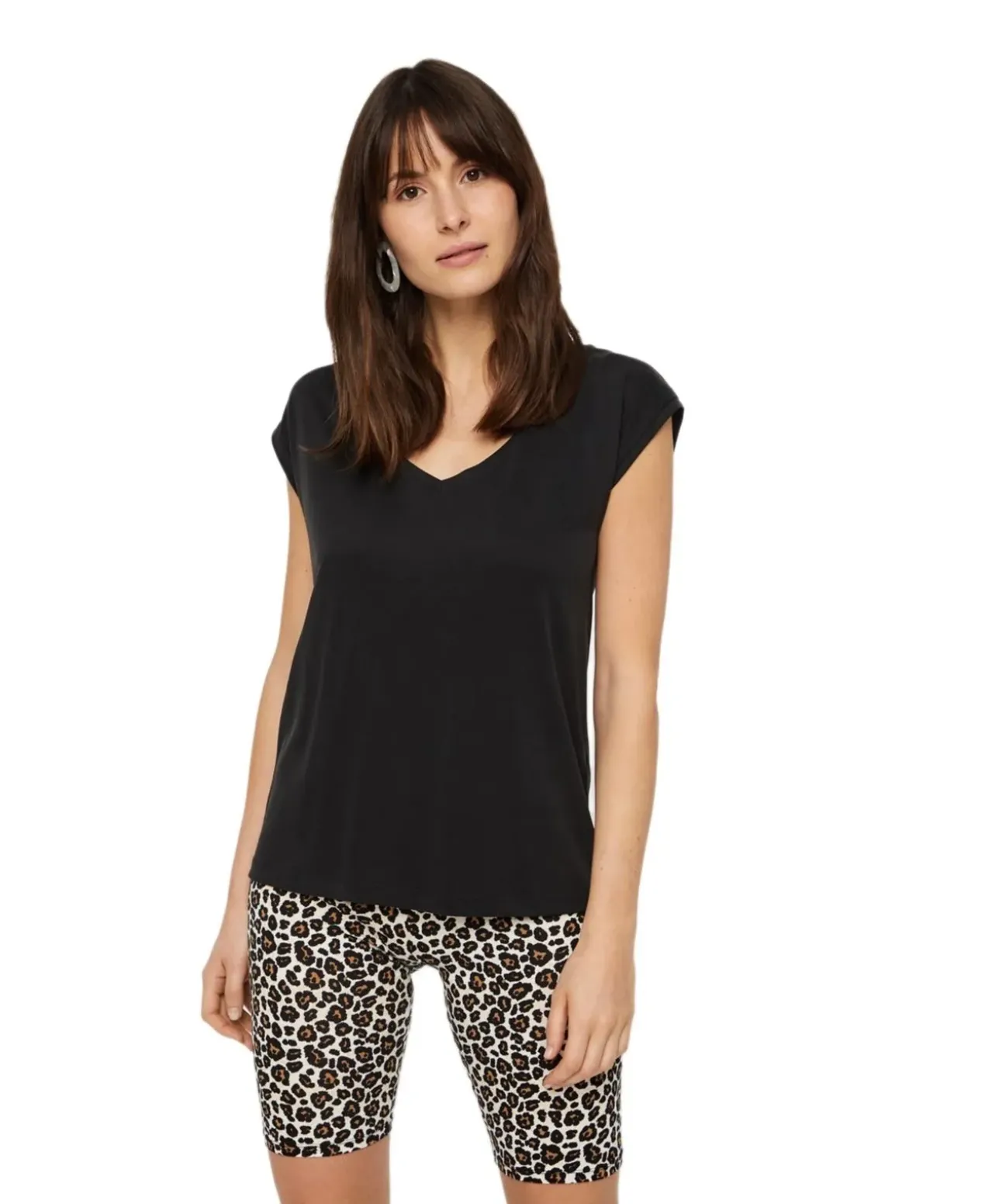 Pieces Damen T-Shirt Kamala in normaler Form