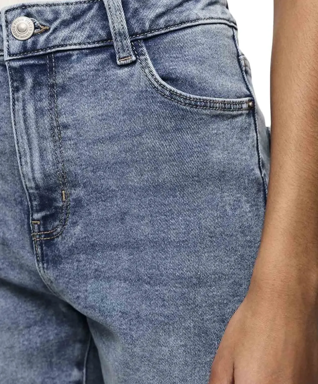 Pieces Dana Jeans Skinny Fit in Hellblau